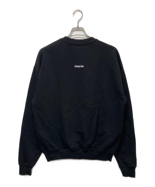 HYACYN（ハイアシン）HYACYN (ハイアシン) CREW NECK NULLOSUNG ブラック サイズ:Sの古着・服飾アイテム