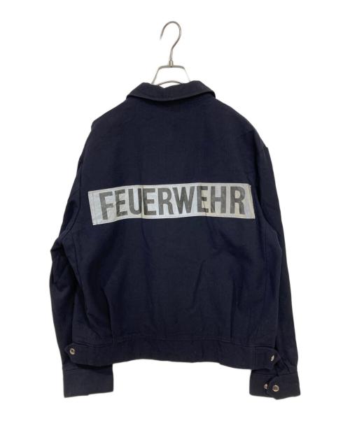 USED（ユーズド）USED (ユーズド) ファイヤーマンジャケット ネイビー サイズ:不明の古着・服飾アイテム