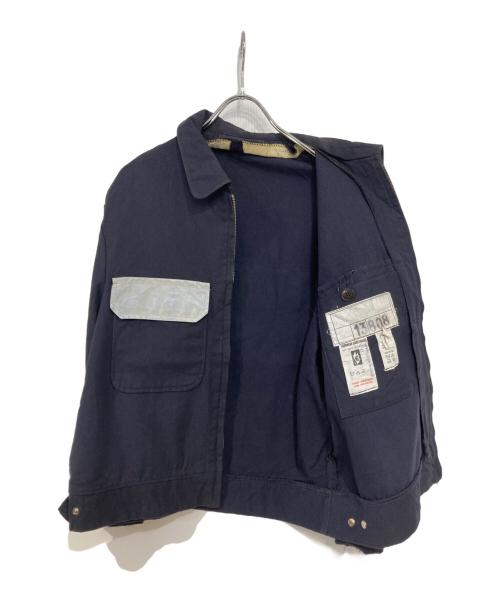 USED（ユーズド）USED (ユーズド) ファイヤーマンジャケット ネイビー サイズ:不明の古着・服飾アイテム