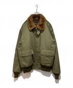 BUZZ RICKSON'Sバズリクソンズ）の古着「B-10 ボア フライト ジャケット」｜カーキ