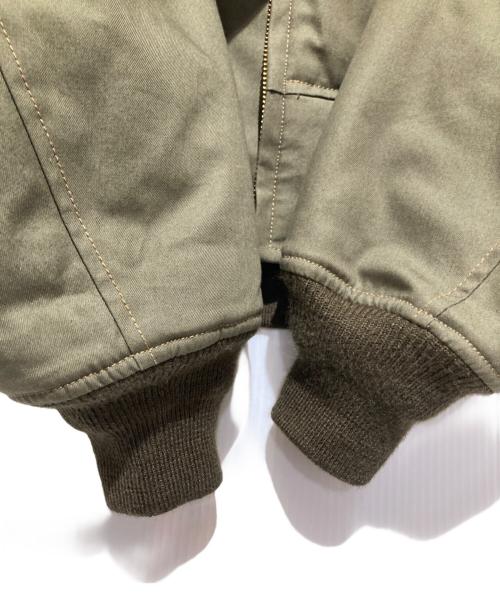 BUZZ RICKSON'S（バズリクソンズ）Buzz Rickson's (バズリクソンズ) B-10 ボア フライト ジャケット カーキ サイズ:44の古着・服飾アイテム