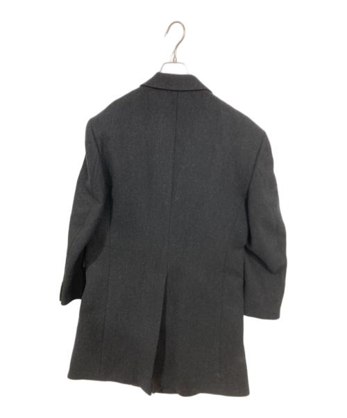 PRADA（プラダ）PRADA (プラダ) ウール チェスターフィールドコート ブラック サイズ:SIZE54の古着・服飾アイテム
