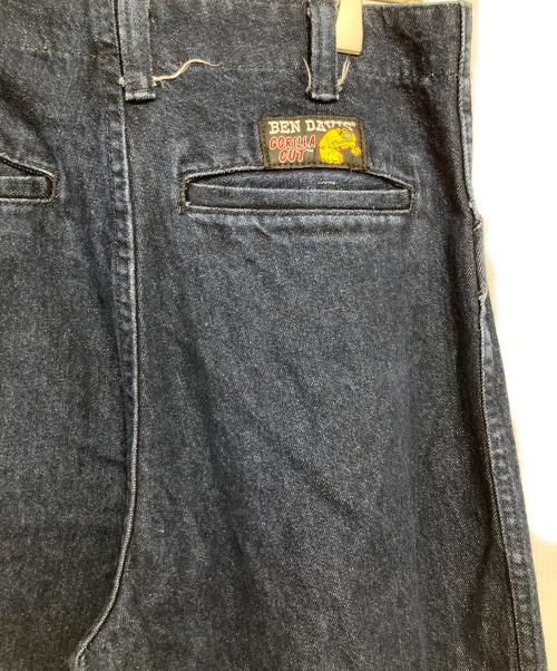 BEN DAVIS（ベンデイビス）BEN DAVIS (ベンデイビス) GORILLA CUT Indigo Denim ネイビー サイズ:32の古着・服飾アイテム