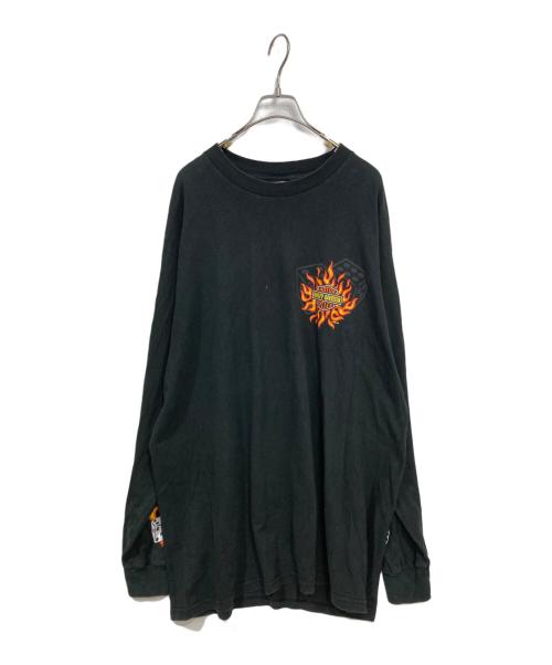 HARLEY-DAVIDSON（ハーレーダビッドソン）HARLEY-DAVIDSON (ハーレーダビッドソン) プリントTシャツ ブラック サイズ:XLの古着・服飾アイテム