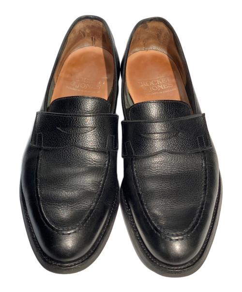 Crockett & Jones（クロケット＆ジョーンズ）Crockett & Jones (クロケット＆ジョーンズ) シボローファー ブラック サイズ: 61/2Eの古着・服飾アイテム