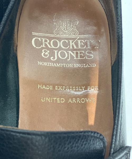 Crockett & Jones（クロケット＆ジョーンズ）Crockett & Jones (クロケット＆ジョーンズ) シボローファー ブラック サイズ: 61/2Eの古着・服飾アイテム