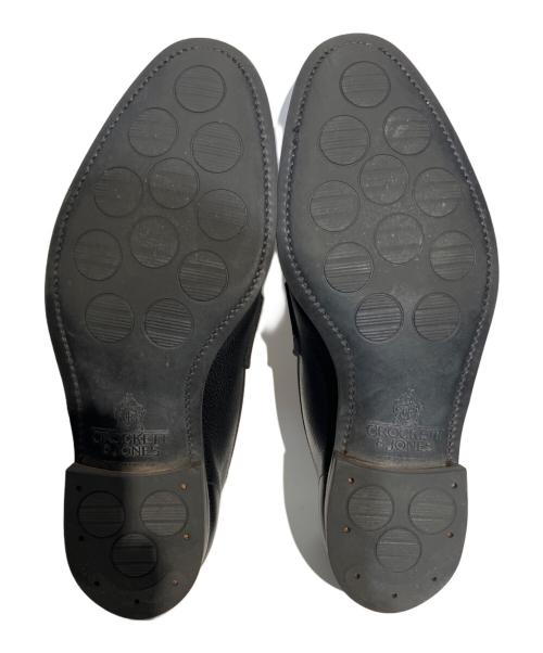 Crockett & Jones（クロケット＆ジョーンズ）Crockett & Jones (クロケット＆ジョーンズ) シボローファー ブラック サイズ: 61/2Eの古着・服飾アイテム