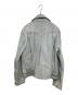 DIESEL (ディーゼル) ライダースジャケット ブルー サイズ:M：15000円