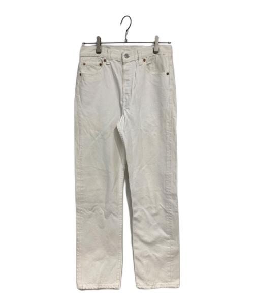 LEVI'S（リーバイス）LEVI'S (リーバイス) 501 ホワイト サイズ:76cm (W30)の古着・服飾アイテム