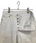 中古・古着 LEVI'S (リーバイス) 501 ホワイト サイズ:76cm (W30)：15000円