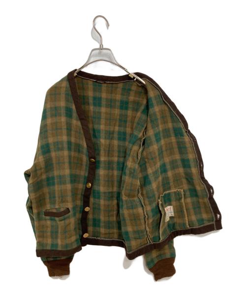 field&stream（-）field&stream (-) カーディガン グリーン サイズ:42の古着・服飾アイテム