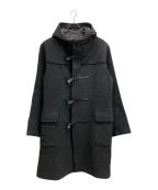 Burberry'sバーバリーズ）の古着「裏ノヴァチェックダッフルコート」｜ブラック