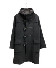 Burberry's（バーバリーズ）の古着「裏ノヴァチェックダッフルコート」｜ブラック