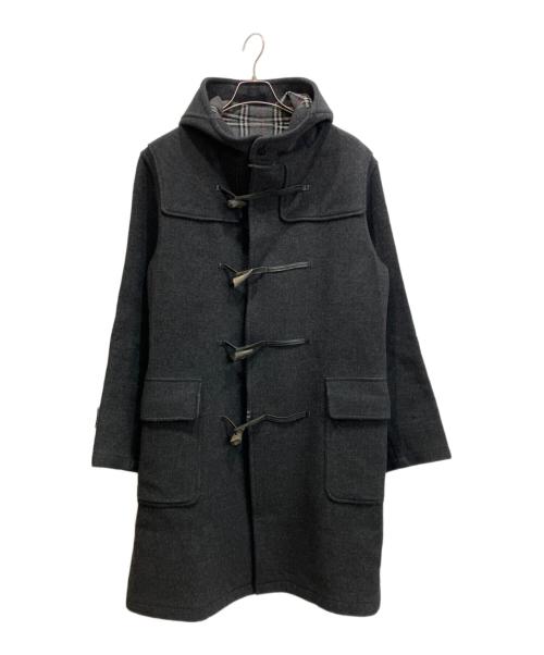 Burberry's（バーバリーズ）Burberry's (バーバリーズ) 裏ノヴァチェックダッフルコート ブラック サイズ:LLの古着・服飾アイテム