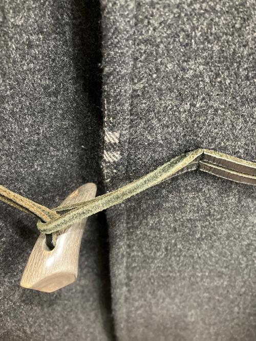 Burberry's（バーバリーズ）Burberry's (バーバリーズ) 裏ノヴァチェックダッフルコート ブラック サイズ:LLの古着・服飾アイテム