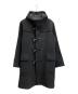 Burberry's（バーバリーズ）の古着「裏ノヴァチェックダッフルコート」｜ブラック