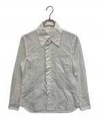 COMME des GARCONS SHIRTコムデギャルソンシャツ）の古着「フリルシャツ」｜ホワイト