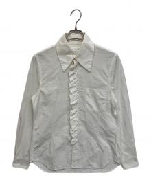 COMME des GARCONS SHIRT（コムデギャルソンシャツ）の古着「フリルシャツ」｜ホワイト