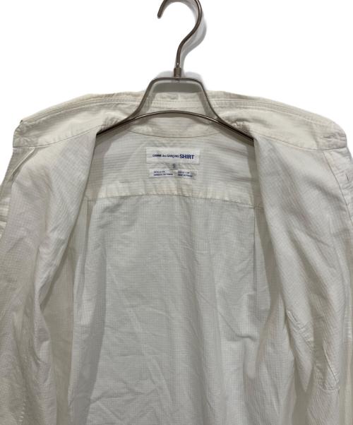 COMME des GARCONS SHIRT（コムデギャルソンシャツ）COMME des GARCONS SHIRT (コムデギャルソンシャツ) フリルシャツ ホワイト サイズ:Ｓの古着・服飾アイテム