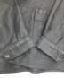 中古・古着 MAXIMUM VILLEFRANCHE (マキシマムヴィルフランシュ) BLACK MOLESKIN French Work Jacket ブラック サイズ:46：45000円