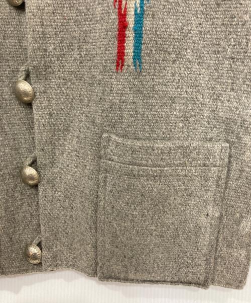ORTEGA's（オルテガ）ORTEGA'S (オルテガ) チマヨベスト グレー サイズ:40の古着・服飾アイテム