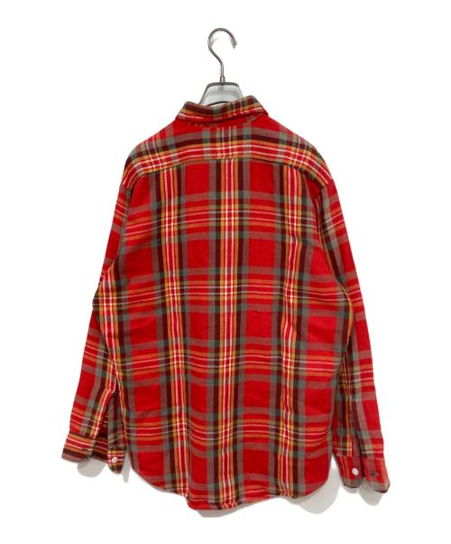 big mac（ビッグマック）BIG MAC (ビッグマック) チェックネルシャツ レッド サイズ:Mの古着・服飾アイテム