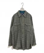 PENDLETONペンドルトン）の古着「チェックシャツ」｜グレー