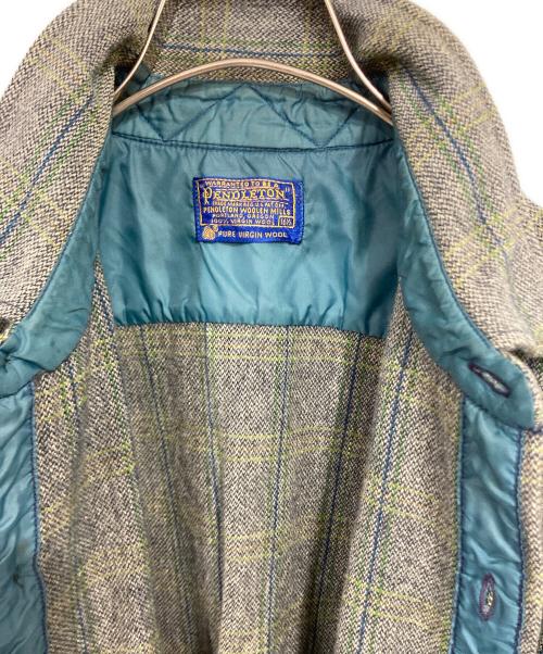 PENDLETON（ペンドルトン）PENDLETON (ペンドルトン) チェックシャツ グレー サイズ:16 1/2の古着・服飾アイテム