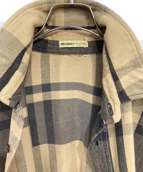 big mac（ビッグマック）BIG MAC (ビッグマック) チェックシャツ ベージュ サイズ:不明の古着・服飾アイテム