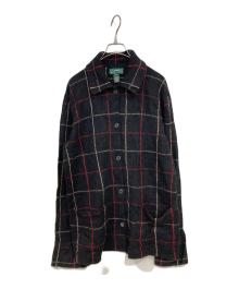 LAUREN RALPH LAUREN（ローレン ラルフ ローレン）の古着「ニットジャケット」｜ブラック