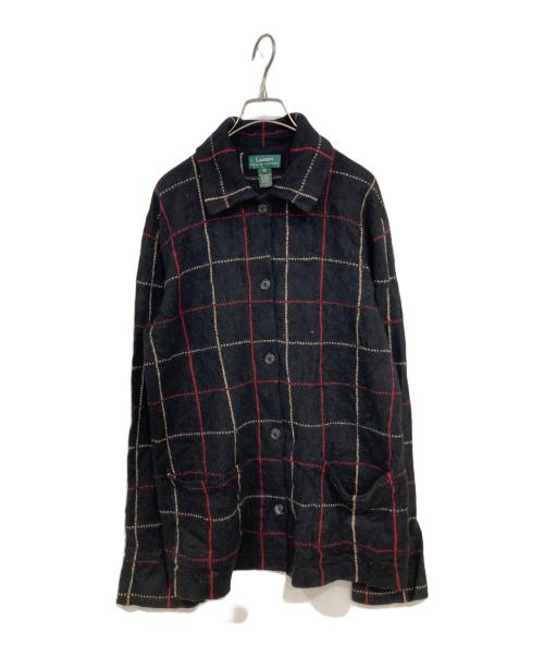 LAUREN RALPH LAUREN（ローレン ラルフ ローレン）LAUREN RALPH LAUREN (ローレン ラルフ ローレン) ニットジャケット ブラック サイズ:Mの古着・服飾アイテム