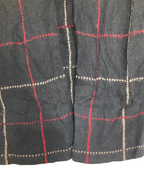 LAUREN RALPH LAUREN（ローレン ラルフ ローレン）LAUREN RALPH LAUREN (ローレン ラルフ ローレン) ニットジャケット ブラック サイズ:Mの古着・服飾アイテム