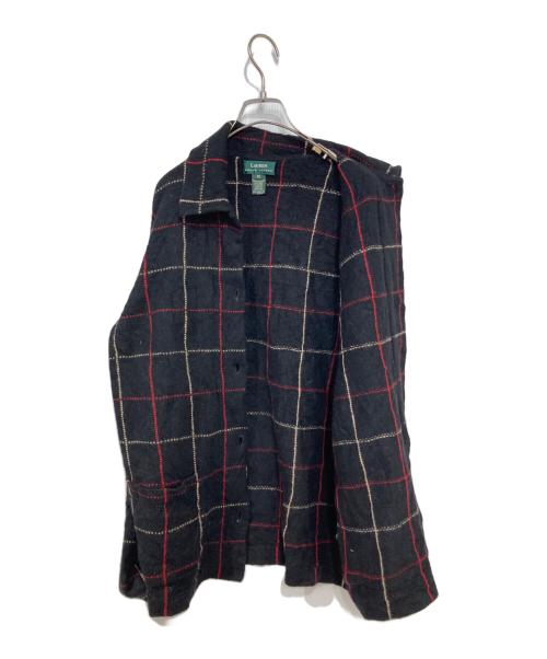 LAUREN RALPH LAUREN（ローレン ラルフ ローレン）LAUREN RALPH LAUREN (ローレン ラルフ ローレン) ニットジャケット ブラック サイズ:Mの古着・服飾アイテム