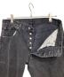 中古・古着 LEVI'S (リーバイス) デニムパンツ ブラック サイズ:86cm (W34)：12000円