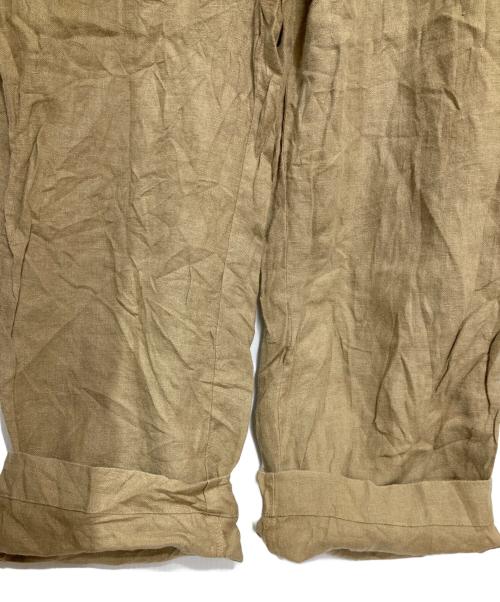 POLO RALPH LAUREN（ポロ・ラルフローレン）POLO RALPH LAUREN (ポロ・ラルフローレン) リネンパンツ ベージュ サイズ:38の古着・服飾アイテム