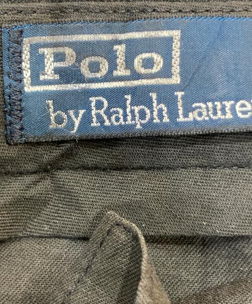 POLO RALPH LAUREN（ポロ・ラルフローレン）POLO RALPH LAUREN (ポロ・ラルフローレン) スラックス ブラック サイズ:83.5cm (W33)の古着・服飾アイテム