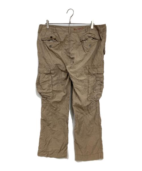 POLO RALPH LAUREN（ポロ・ラルフローレン）POLO RALPH LAUREN (ポロ・ラルフローレン) ミリタリーマルチカーゴパンツ ベージュ サイズ:不明の古着・服飾アイテム