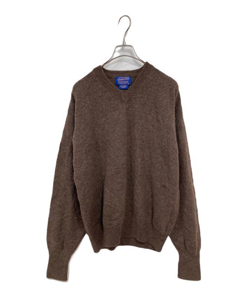 PENDLETON（ペンドルトン）PENDLETON (ペンドルトン) ニット ブラウン サイズ:XLの古着・服飾アイテム