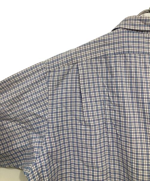 POLO RALPH LAUREN（ポロ・ラルフローレン）POLO RALPH LAUREN (ポロ・ラルフローレン) チェックシャツ ブルー サイズ:XLの古着・服飾アイテム