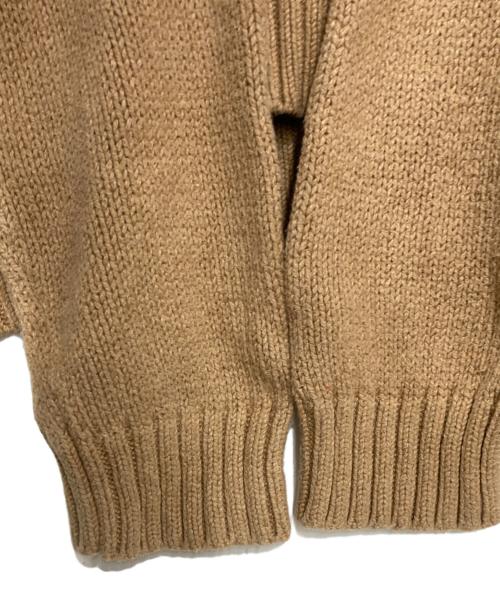 POLO RALPH LAUREN（ポロ・ラルフローレン）POLO RALPH LAUREN (ポロ・ラルフローレン) ハーフジップニット ベージュ サイズ:XXLの古着・服飾アイテム