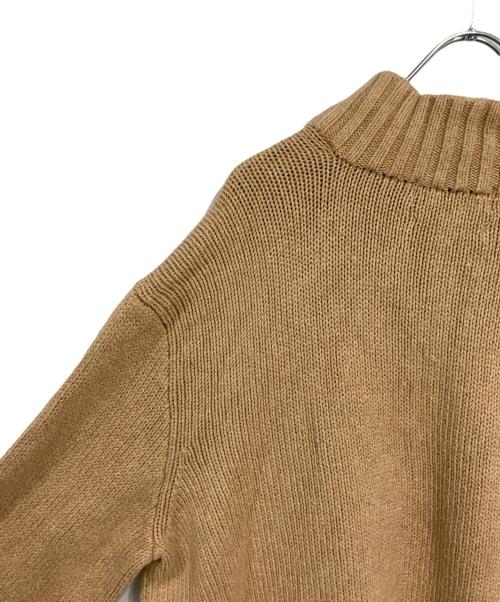 POLO RALPH LAUREN（ポロ・ラルフローレン）POLO RALPH LAUREN (ポロ・ラルフローレン) ハーフジップニット ベージュ サイズ:XXLの古着・服飾アイテム