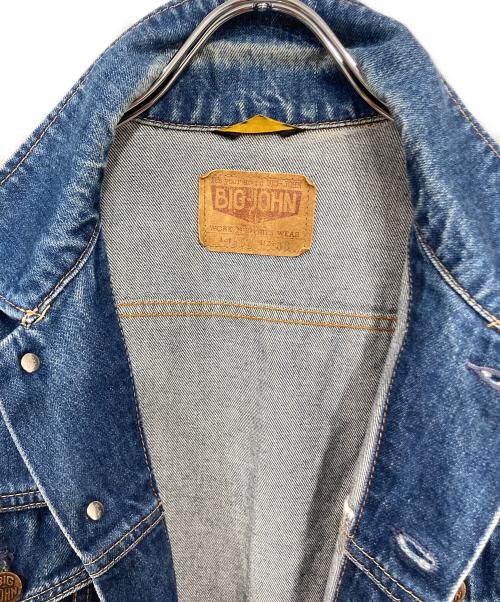 BIG JOHN（ビッグジョン）BIG JOHN (ビッグジョン) デニムジャケット インディゴ サイズ:38の古着・服飾アイテム