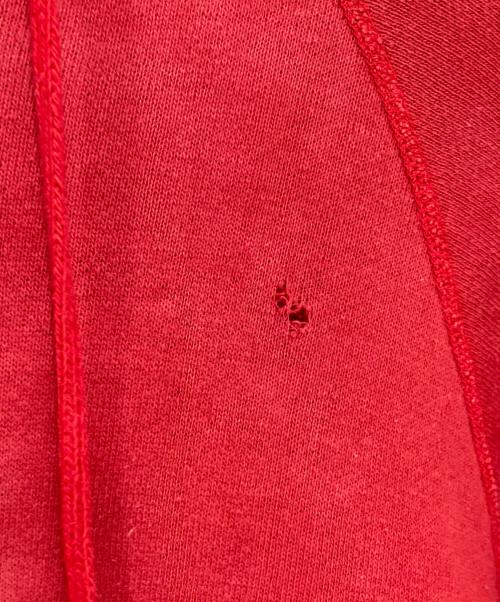 不明（不明）不明 (不明) パーカー レッド サイズ:不明の古着・服飾アイテム