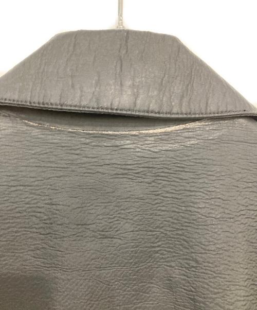 USED（ユーズド）USED (ユーズド) ゴム引きコート ブラック サイズ:不明の古着・服飾アイテム