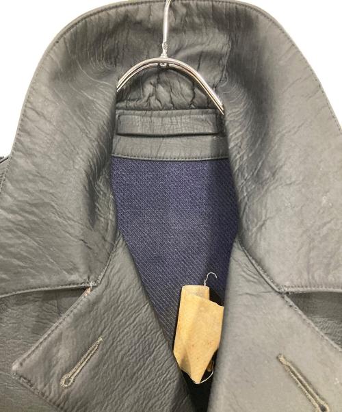 USED（ユーズド）USED (ユーズド) ゴム引きコート ブラック サイズ:不明の古着・服飾アイテム