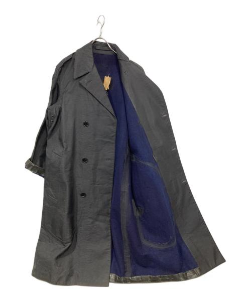 USED（ユーズド）USED (ユーズド) ゴム引きコート ブラック サイズ:不明の古着・服飾アイテム