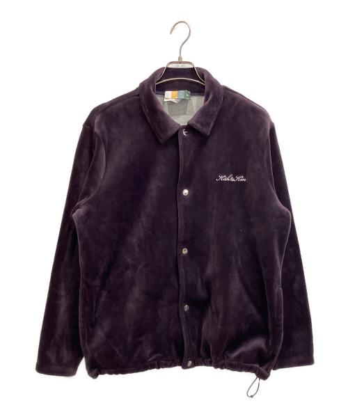 KITH（キス）KITH (キス) ベロアコーチジャケット パープル サイズ:不明の古着・服飾アイテム