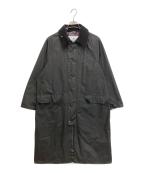 Barbourバブアー）の古着「OVERSIZED WAX BURGHLEY」｜ブラック