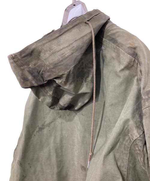 U'S NAVY（ユーエスネイビー）U'S NAVY (ユーエスネイビー) N-2 デッキレインパーカー オリーブ サイズ:不明の古着・服飾アイテム