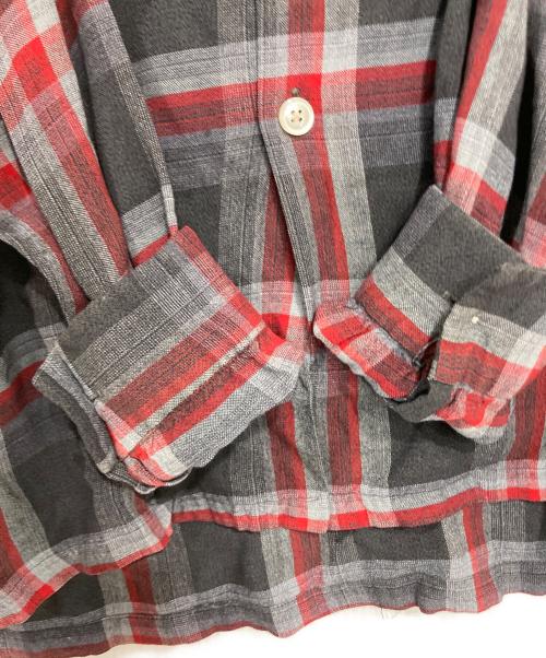 Mac Phergus（マックフェルガス）mac phergus (マックフェルガス) チェックシャツ グレー サイズ:16 1/2の古着・服飾アイテム
